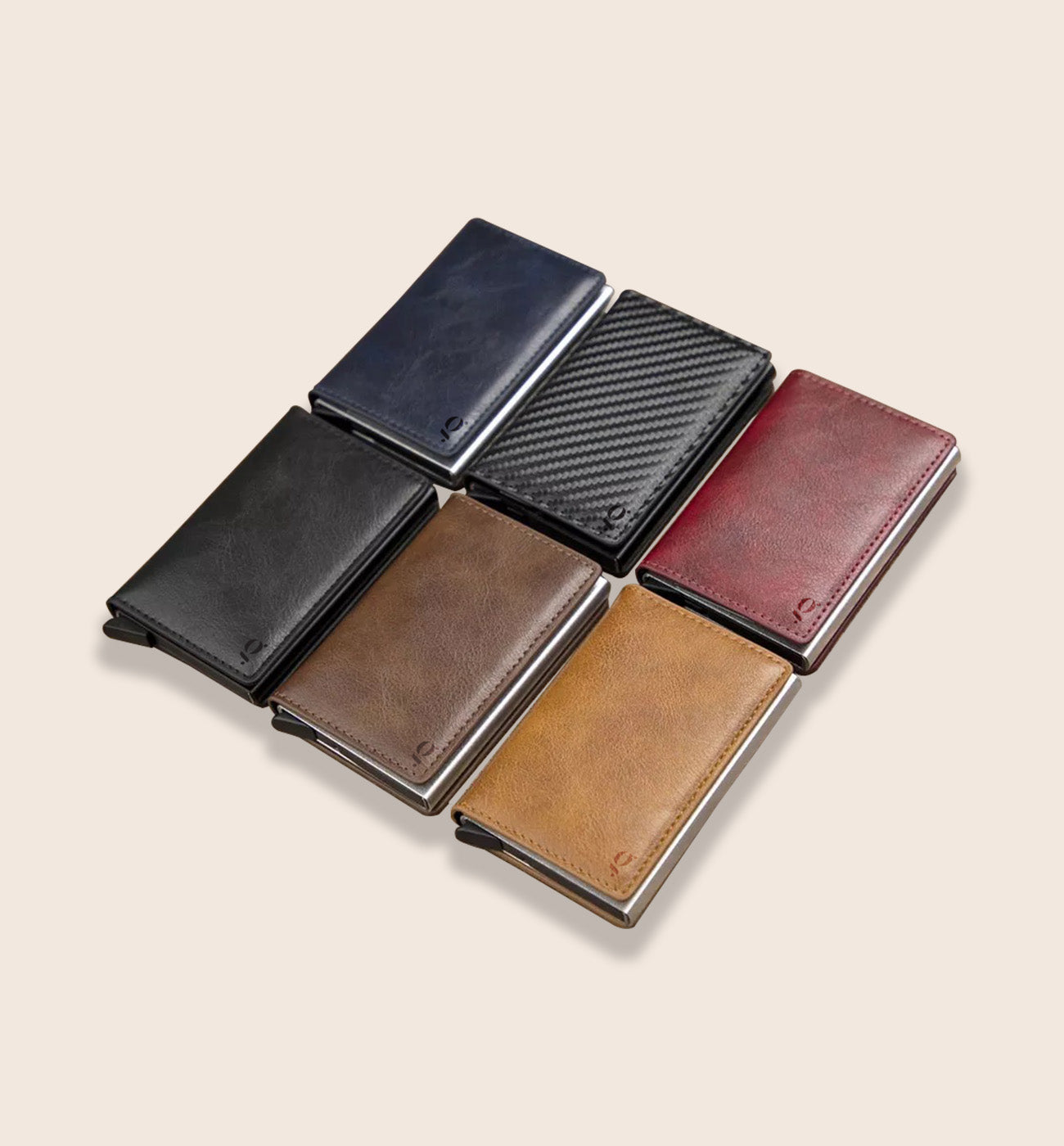 Minimalist Leather Pop Up Wallet