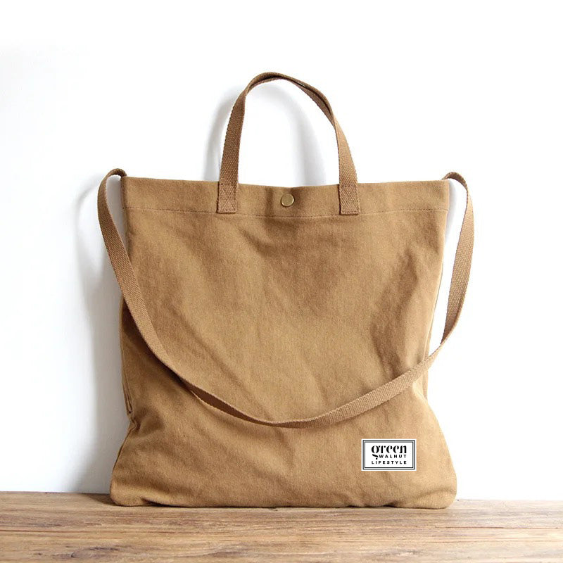 Cotton canvas tote bag hotsell