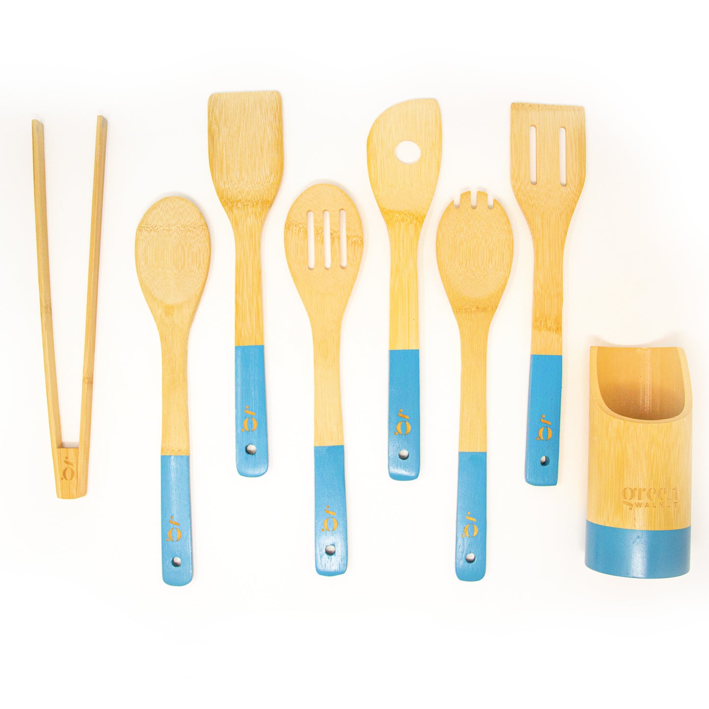 Wooden Bamboo Kitchen Utensils Cooking Set