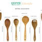Wooden Acacia Kitchen Utensil - Set of 7