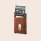 Leather Pop Up Card Holder | Leather Wallet | RFID Blocking | Minimalist Wallet - Green Walnut Inc.